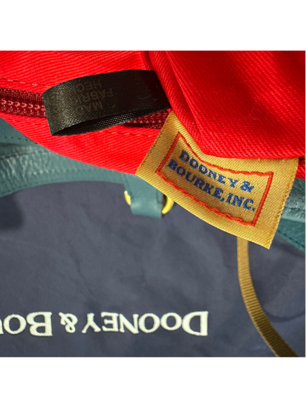 Women's Dooney & Bourke Hobo Bag One Size Blue Gold - Picture 9 of 10
